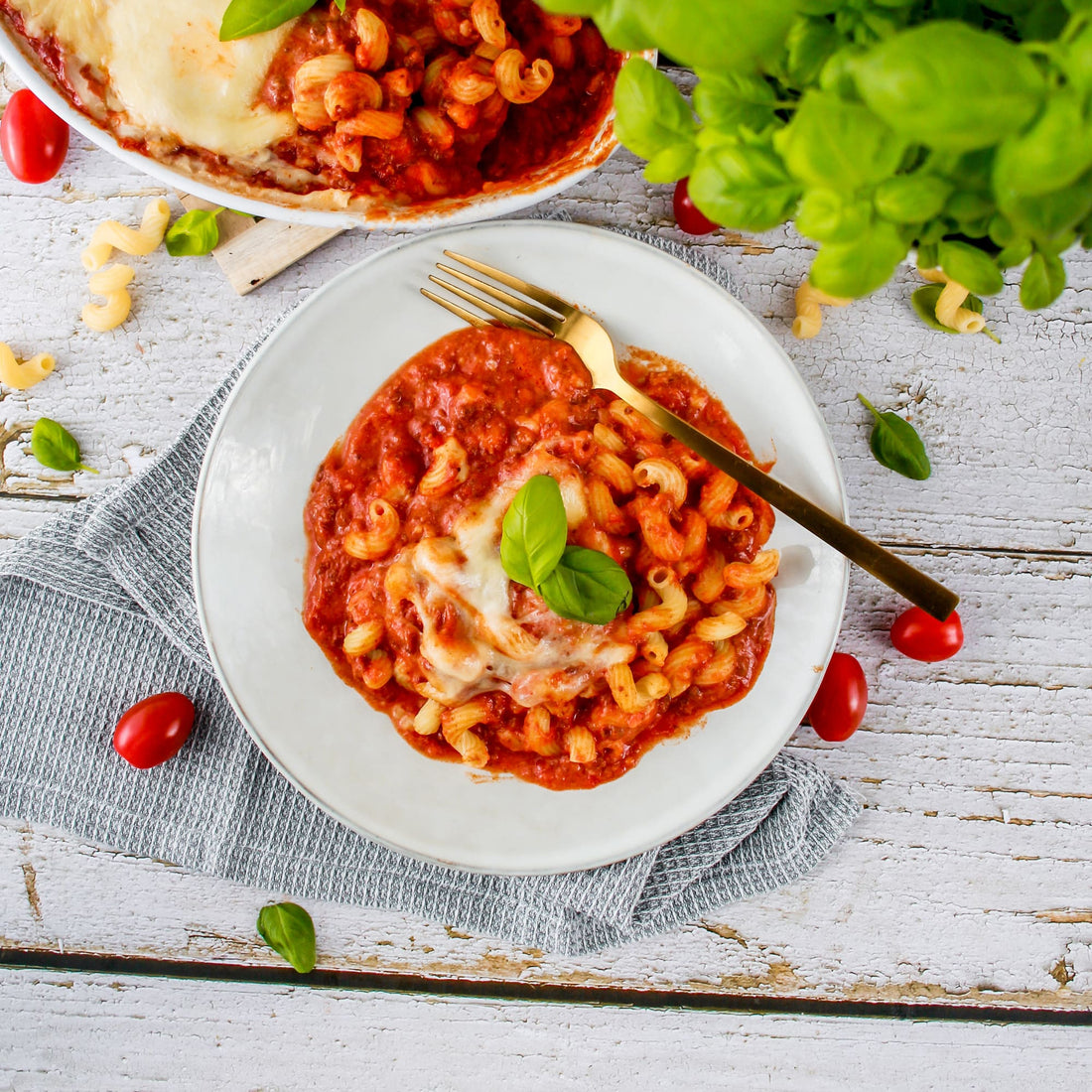 Bolognese-Auflauf