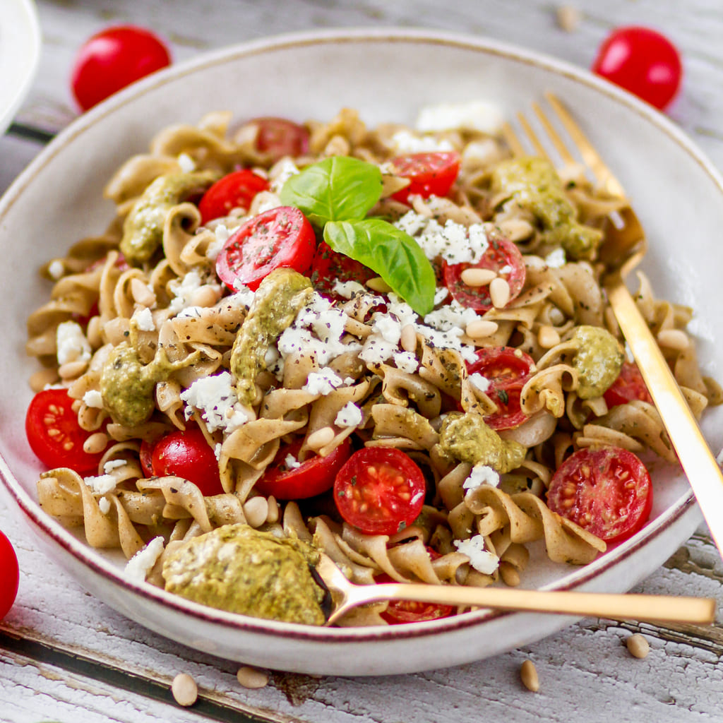 Spirale mit Pesto Genovese