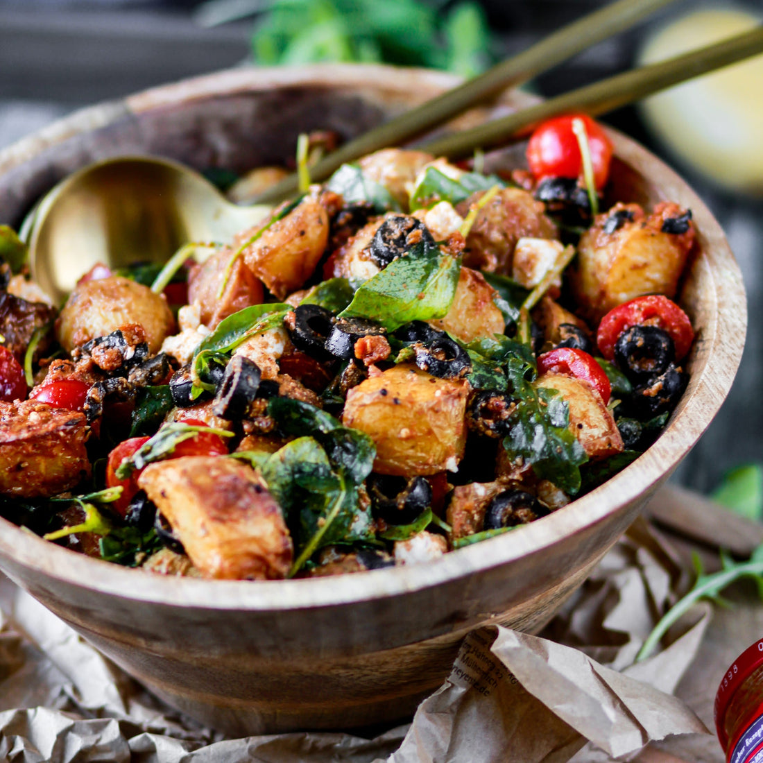Kartoffelsalat mit Pesto