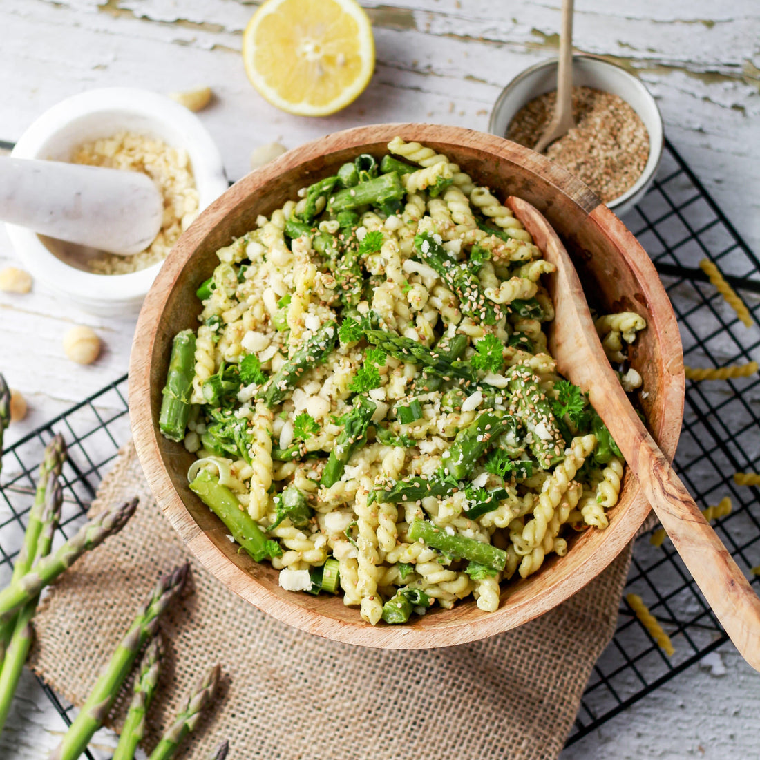 Spargel-Nudel-Salat