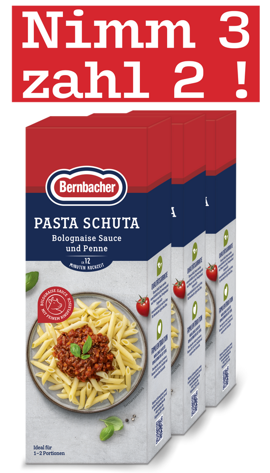 Pasta Schuta - 3 für 2!